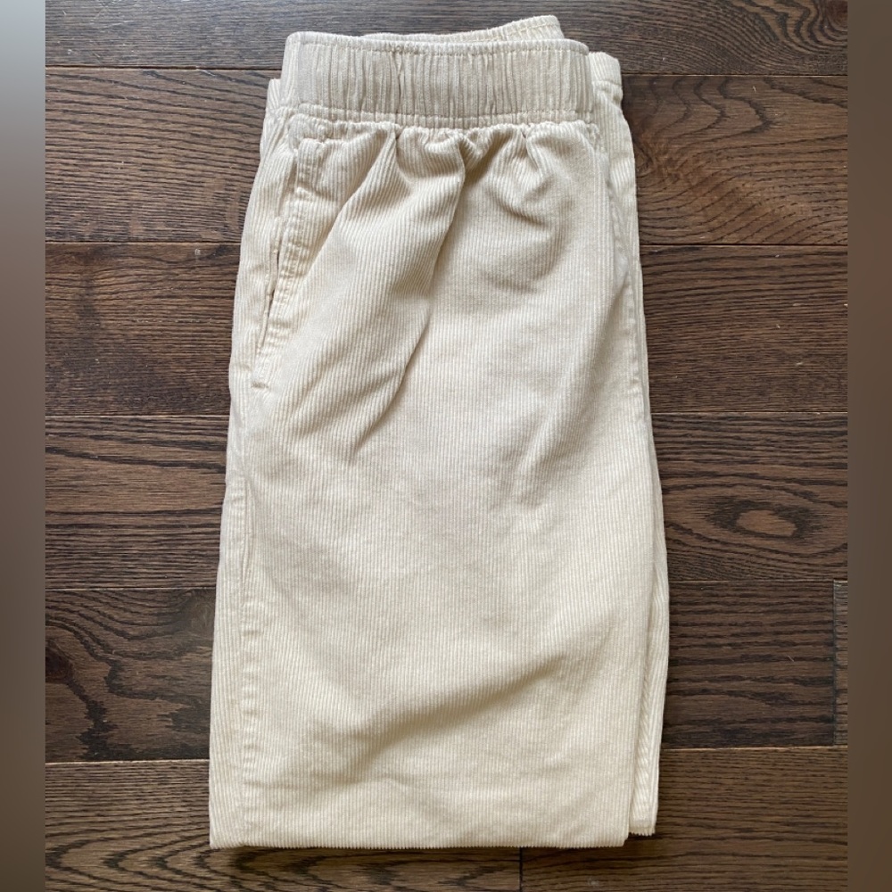 Corduroy Relaxed Fit Drawstring Pants - Picture 3 of 4